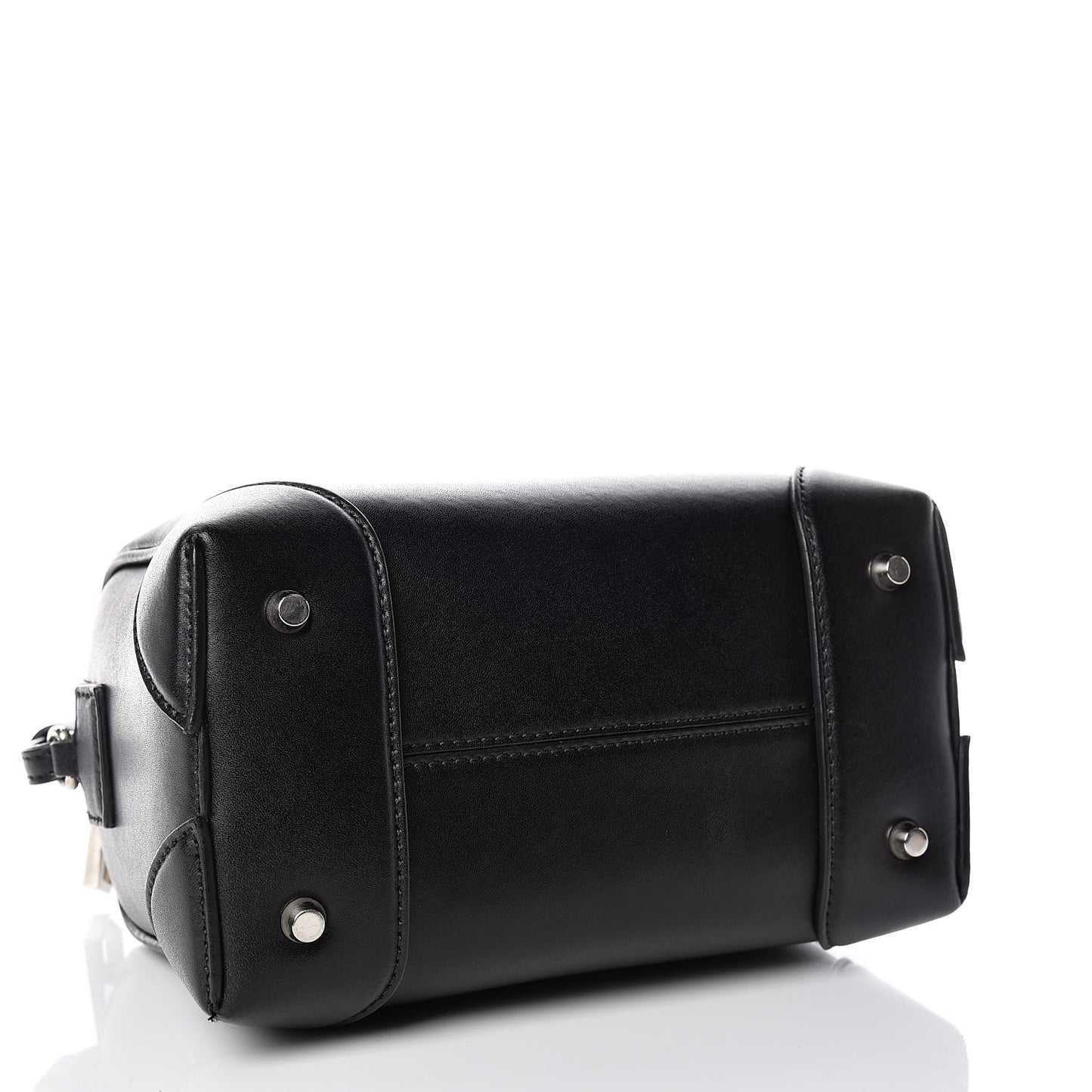 Calfskin Star Micro Lucrezia Black Silver