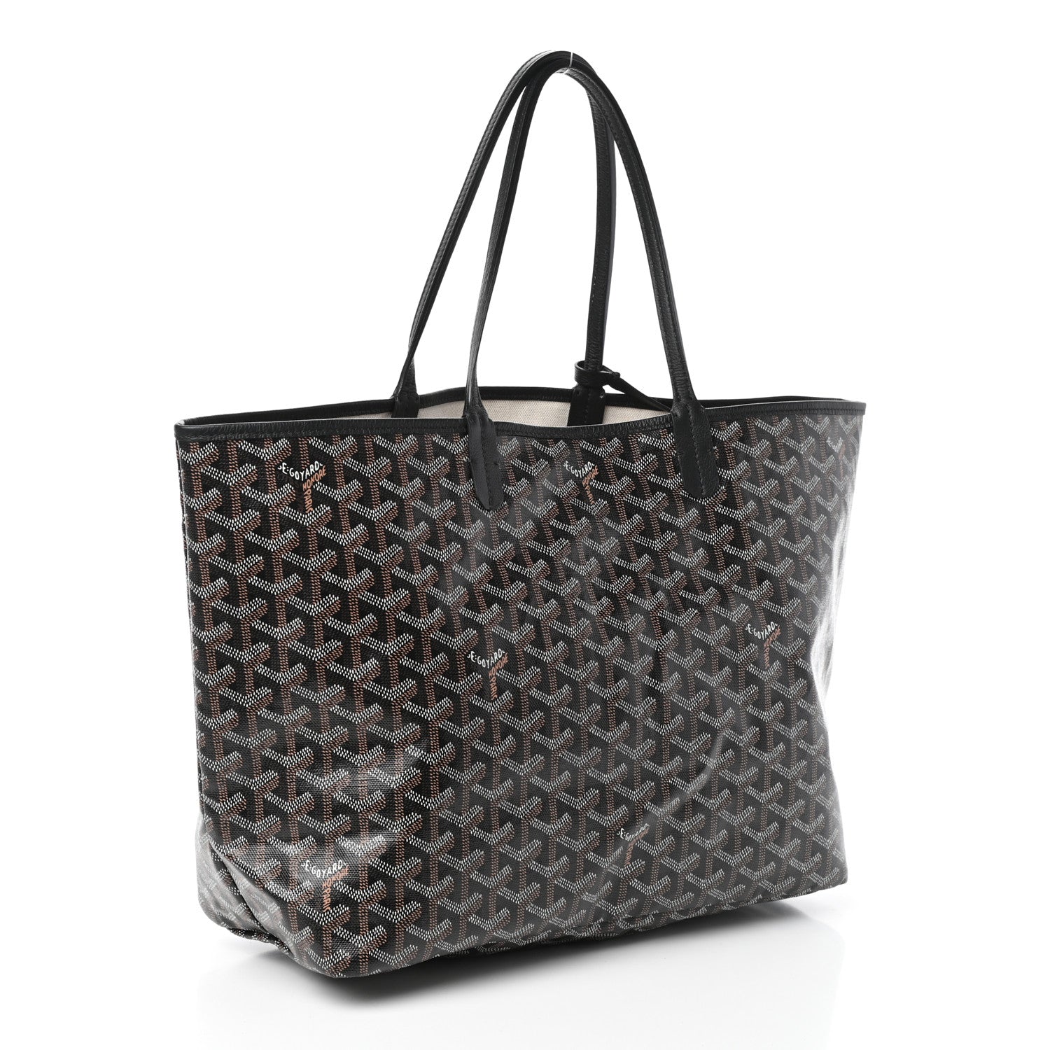 Goyard Goyardine Saint Louis PM Black 3 of 8