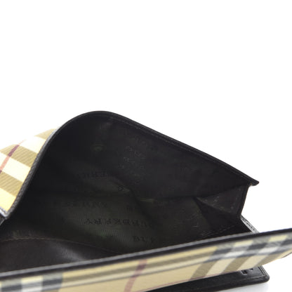 Burberry House Check Continental Wallet Chocolate 5 of 8