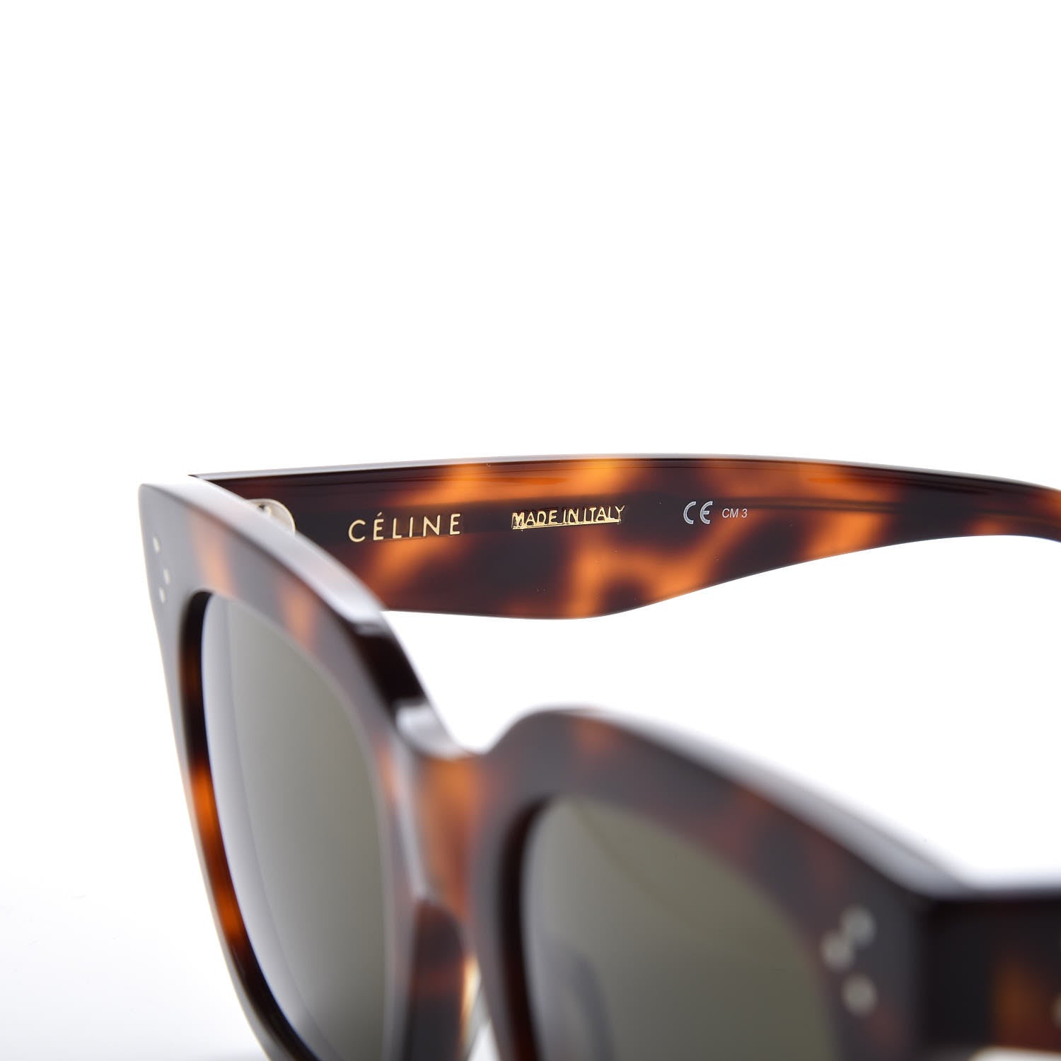 Celine Tilda Sunglasses CL 41076/S Tortoise 6 of 6
