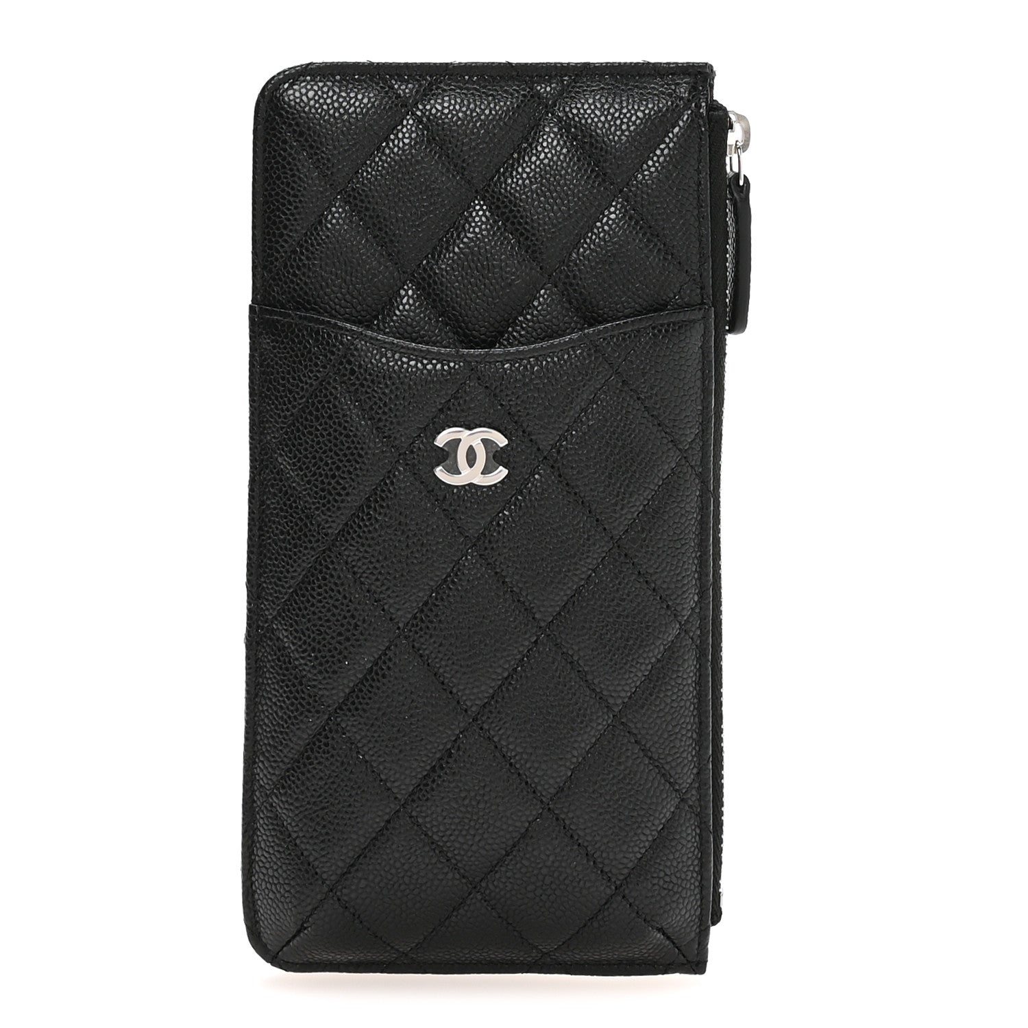 Chanel Caviar Quilted Classic iPhone Pouch Black 1 of 8