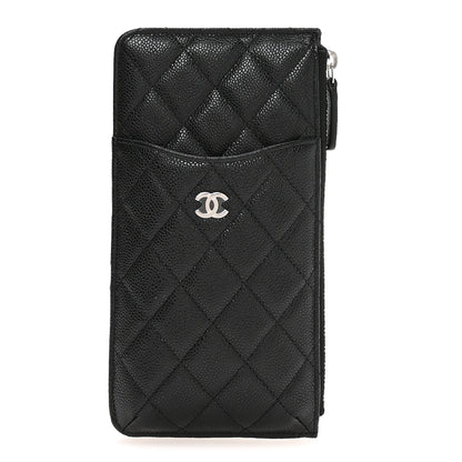 Chanel Caviar Quilted Classic iPhone Pouch Black 1 of 8