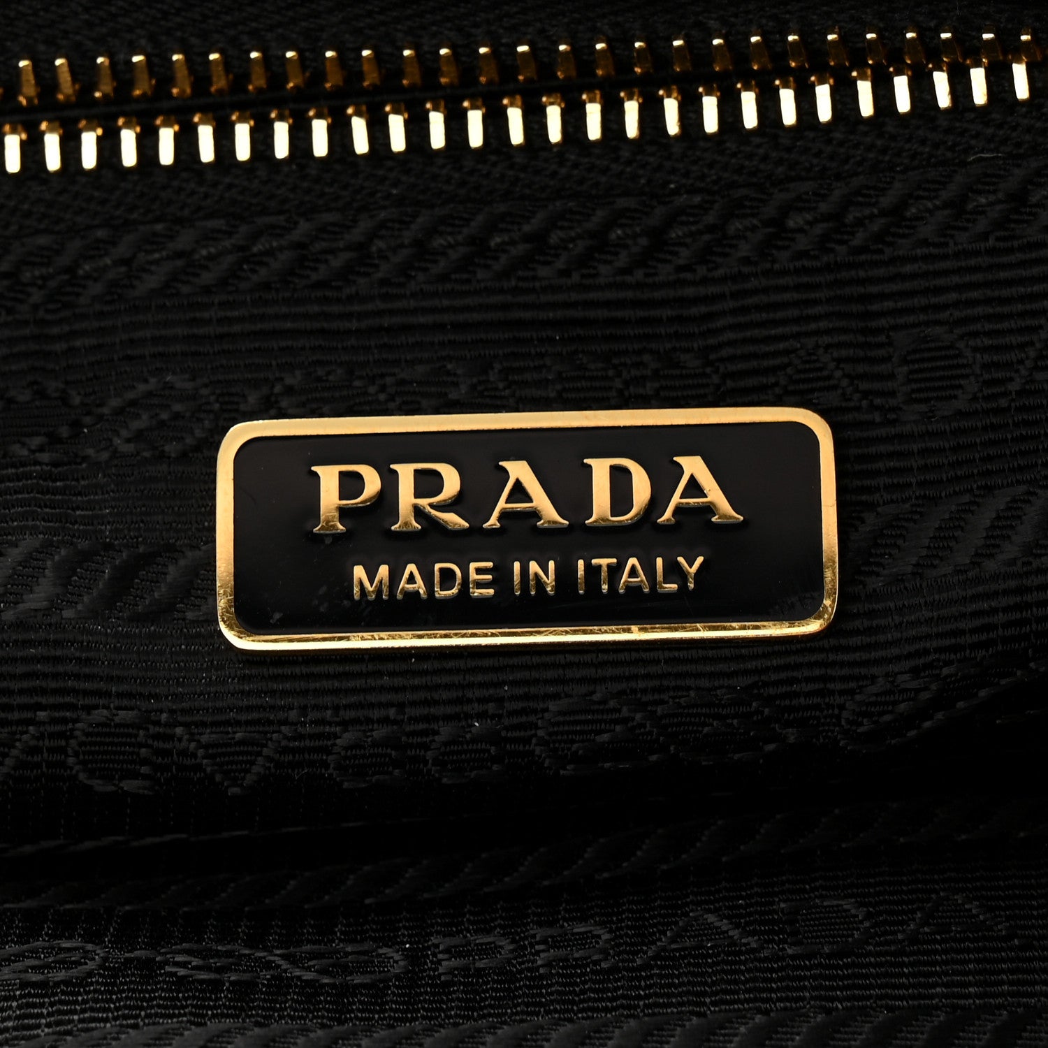 Prada Re-Nylon Saffiano Pouch Black 6 of 11