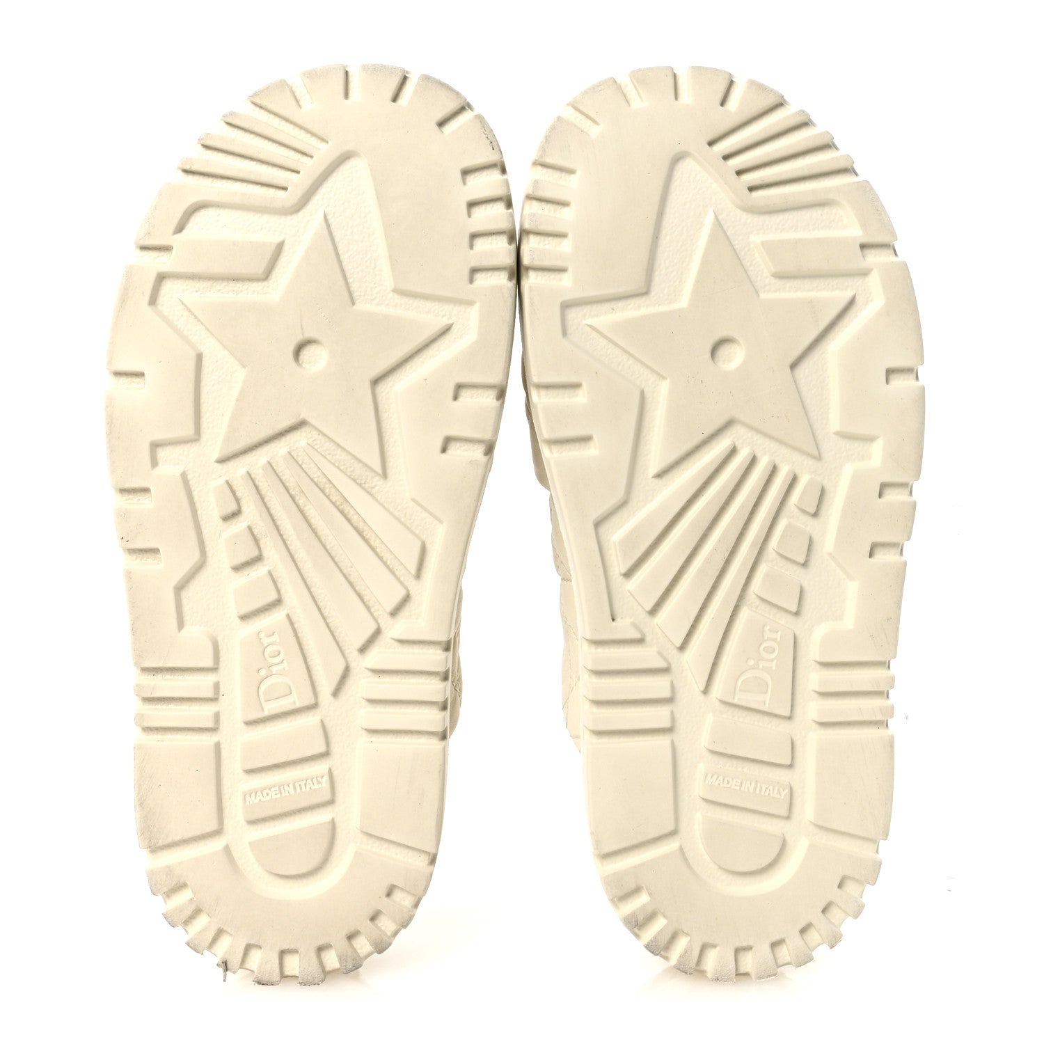 Christian Dior Calfskin Cannage Dtwist Espadrille Platform Sandals 36 White 6 of 8