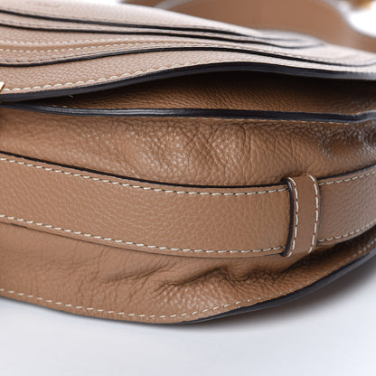 Chloe Calfskin Medium Marcie Round Crossbody Bag Nut 6 of 8