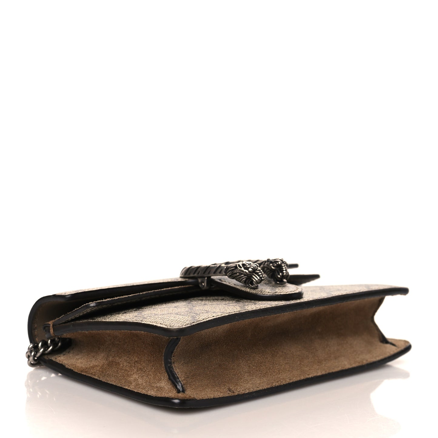 GG Supreme Monogram Super Mini Dionysus Shoulder Bag Taupe