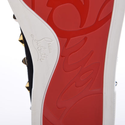 Christian Louboutin Veau Velours Mens Mister Academy Flat 45.5 Black 8 of 14