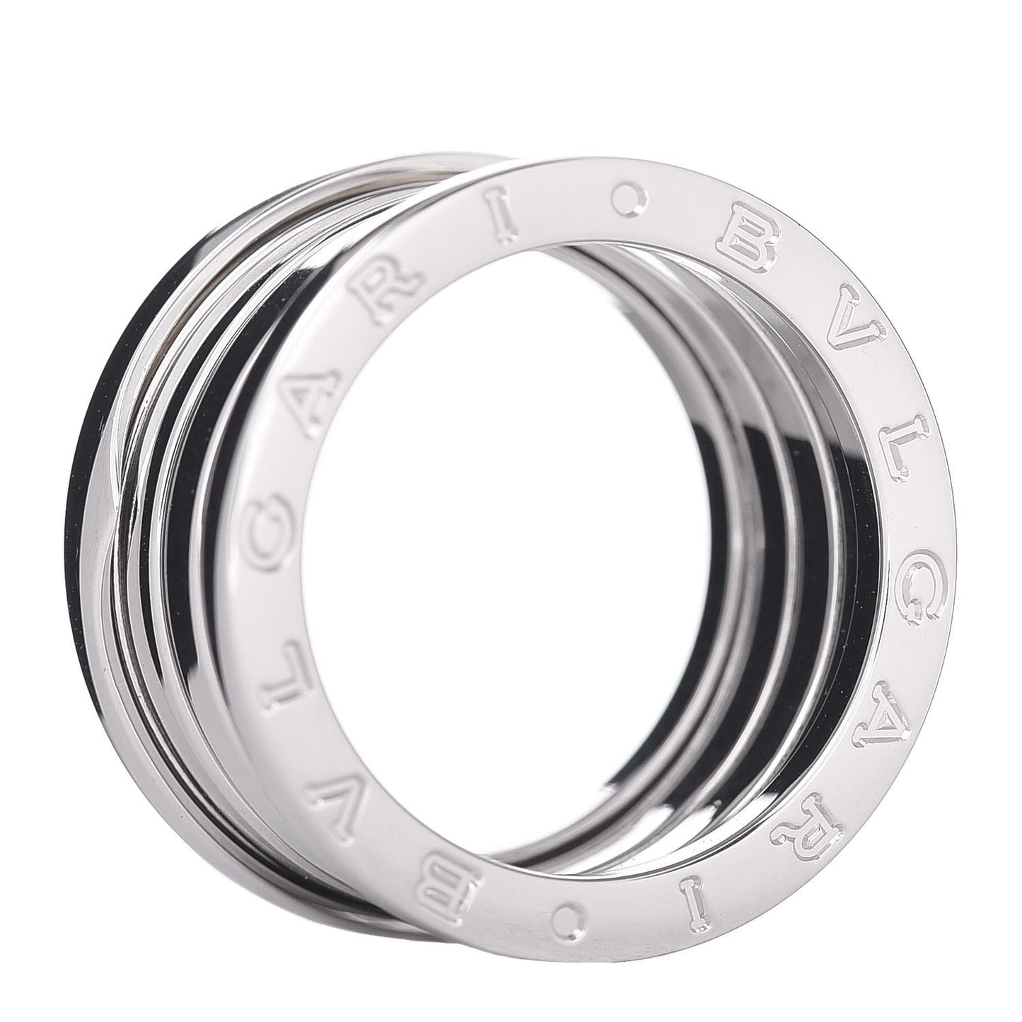 18K White Gold B.Zero1 Four-Band Ring 56 7.5