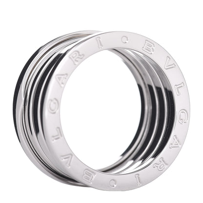 Bulgari 18K White Gold B.Zero1 Four-Band Ring 56 7.5 5 of 5