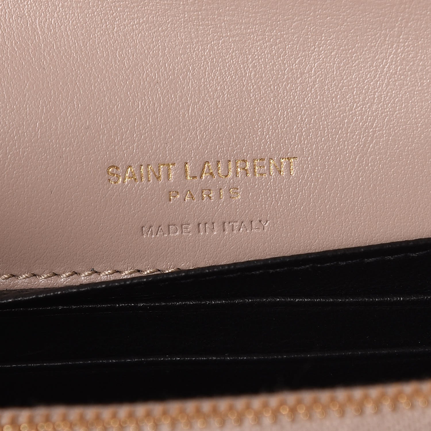 Saint Laurent Smooth Calfskin Monogram Kate Belt Bag Natural 8 of 9