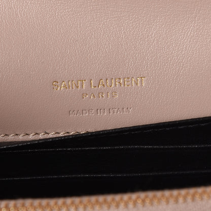 Saint Laurent Smooth Calfskin Monogram Kate Belt Bag Natural 8 of 9