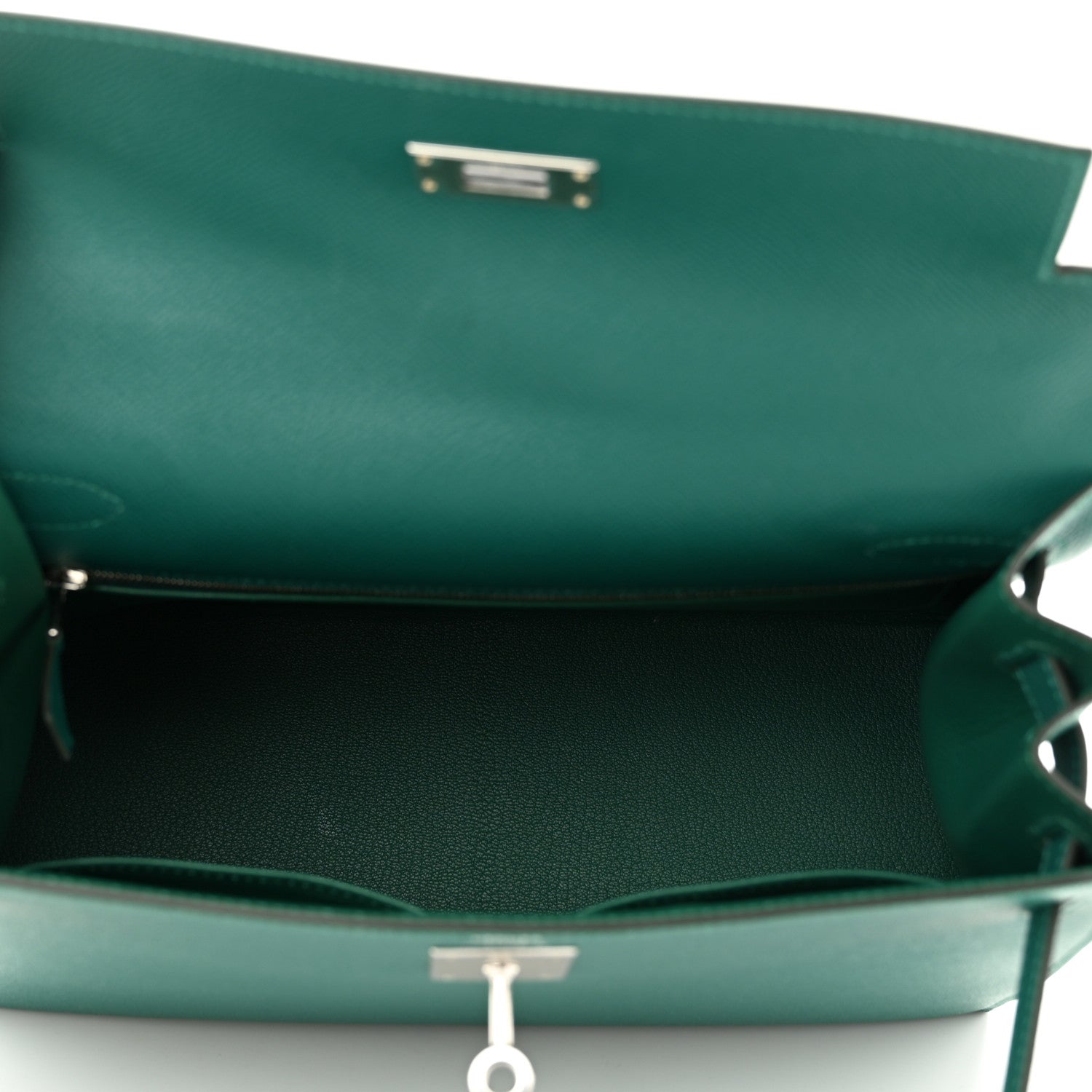 Hermes Epsom Kelly Sellier 28 Malachite 5 of 11