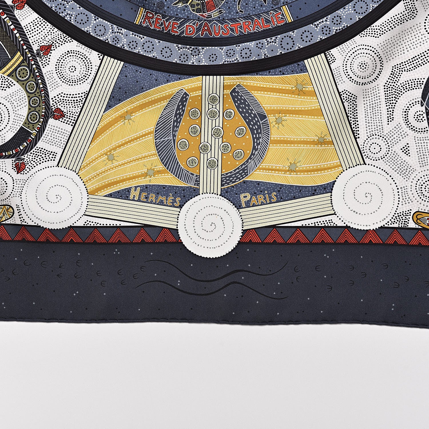 Hermes Silk Reve D’Australie Scarf 90 3 of 6