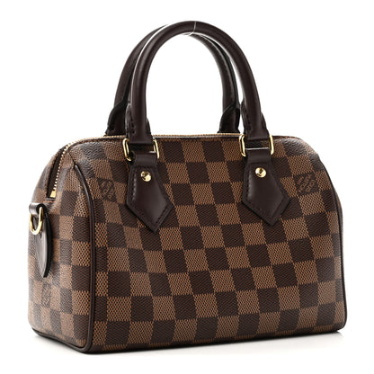 Louis Vuitton Damier Ebene Speedy Bandouliere 20 3 of 10