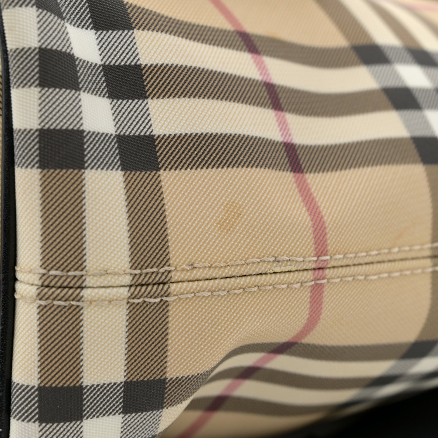 Burberry House Check Drawstring Backpack Black 15 of 19