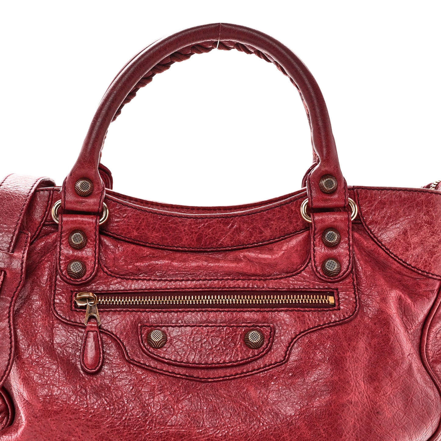 Agneau Giant 12 Rose Gold Hardware Velo Cassis