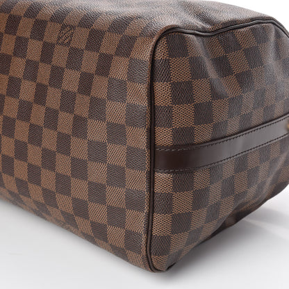Louis Vuitton Damier Ebene Speedy Bandouliere 35 10 of 10