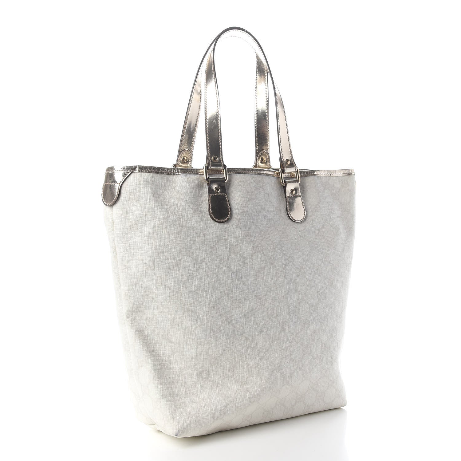 Gucci GG Plus Monogram Medium Joy Tote Platinum 2 of 9