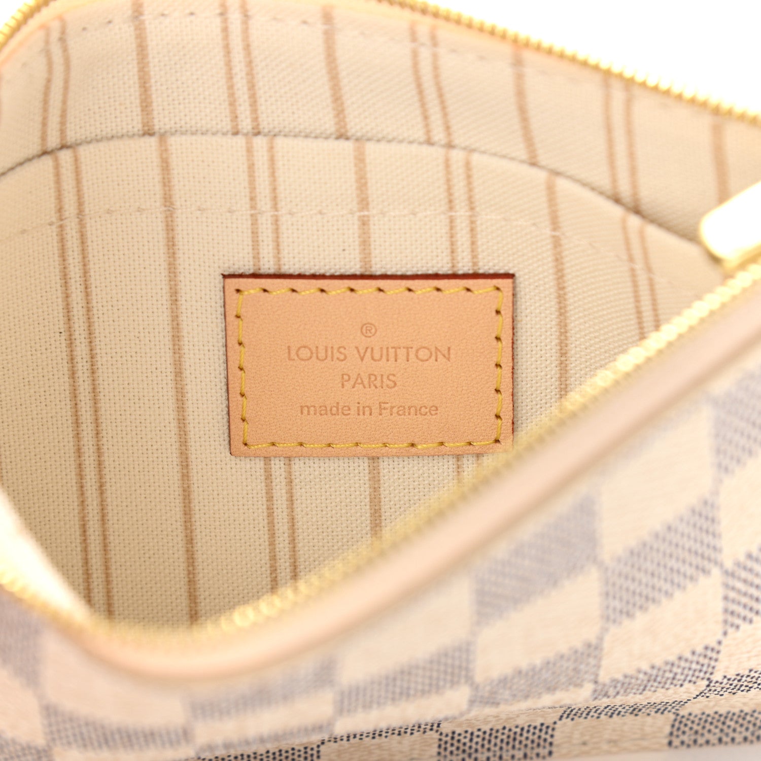Louis Vuitton Damier Azur Neverfull PM Pochette 6 of 6