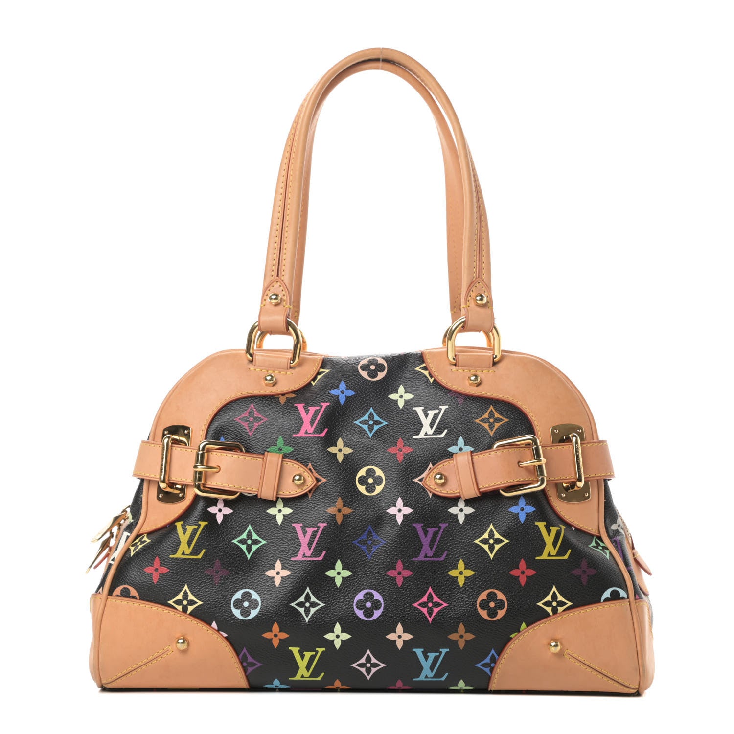 Louis Vuitton Monogram Multicolor Claudia Black 1 of 15