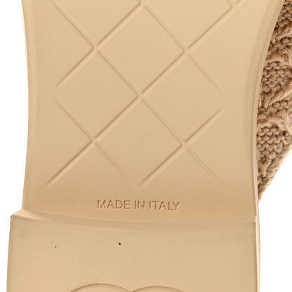 Chanel Lambskin Quilted CC Turnlock Mules 39 Light Beige 7 of 10