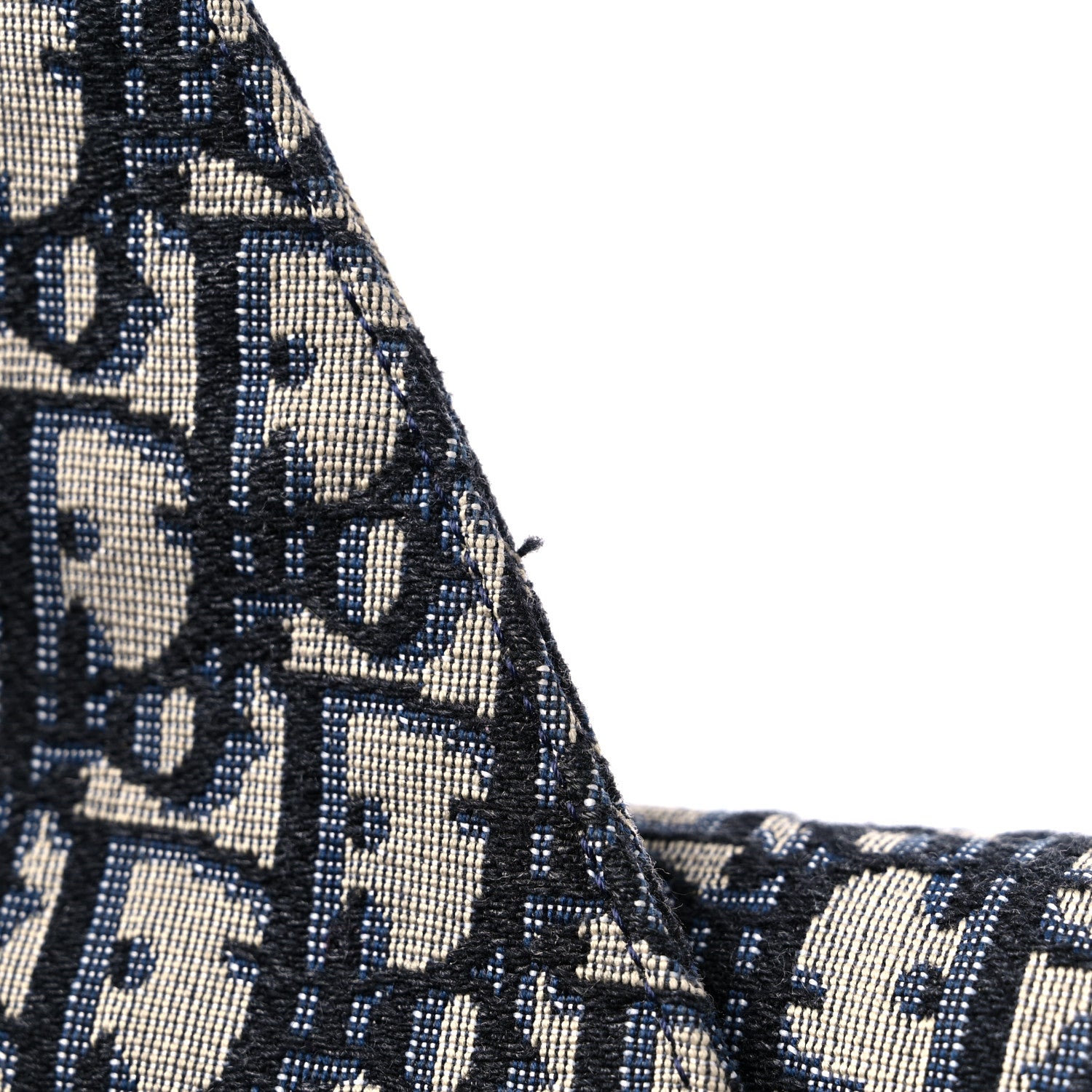 Christian Dior Oblique Mens Saddle Bag Blue 10 of 11