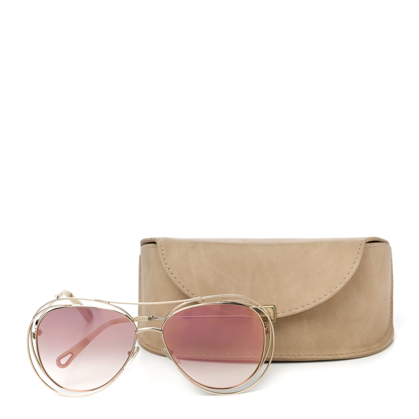 Carlina Round Sunglasses CE134S Gold