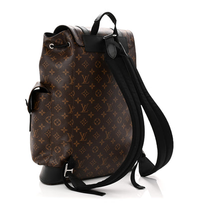 Louis Vuitton Monogram Macassar Christopher PM Backpack 3 of 10