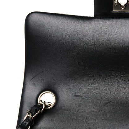 Chanel Lambskin Quilted Mini Rectangular Flap Black 10 of 12