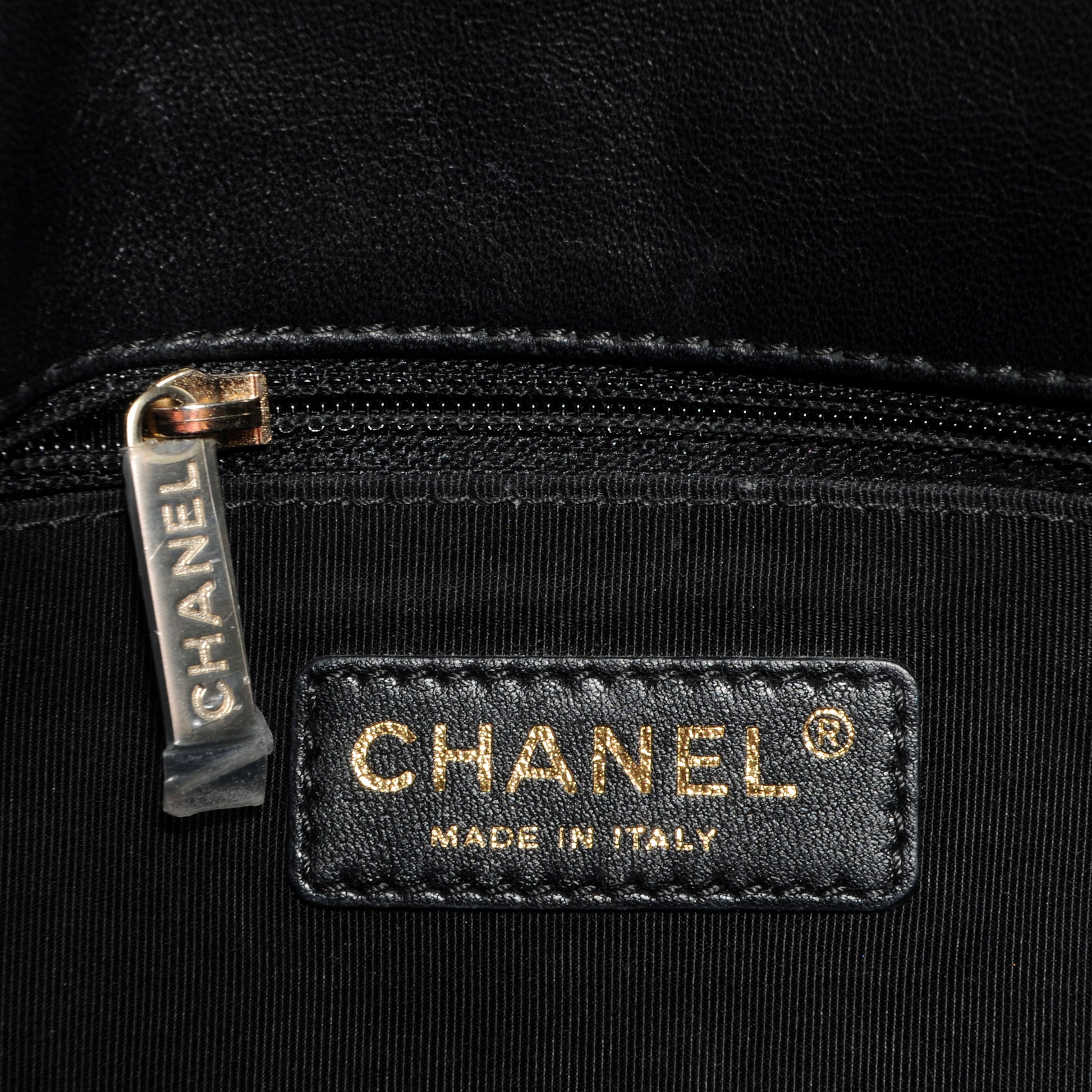 Chanel Lambskin Tri-Color Medium Graphic Flap 8 of 11