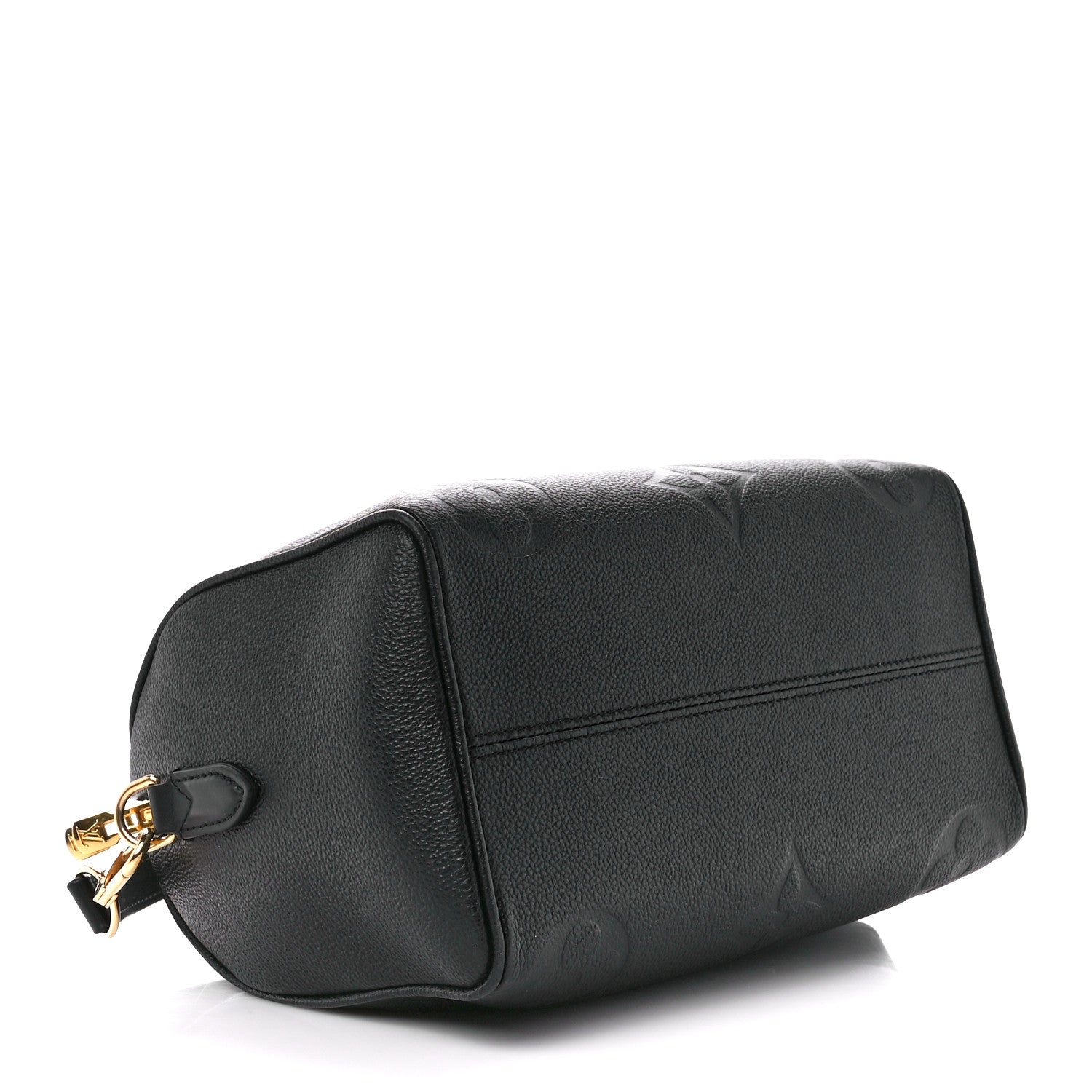 Louis Vuitton Empreinte Monogram Giant Speedy Bandouliere 25 Black 4 of 14