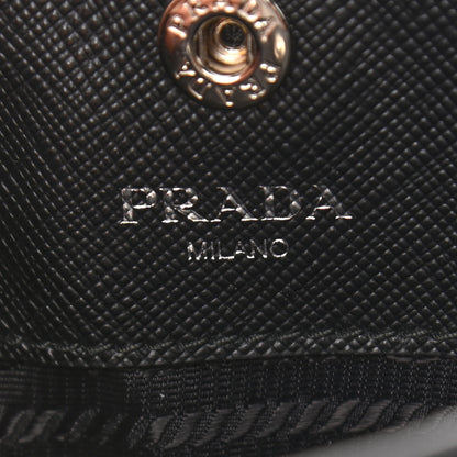 Prada Saffiano Crossbody Bag Black 6 of 9