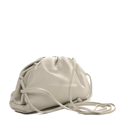 Bottega Veneta Butter Calfskin The Mini Pouch Chalk 3 of 11