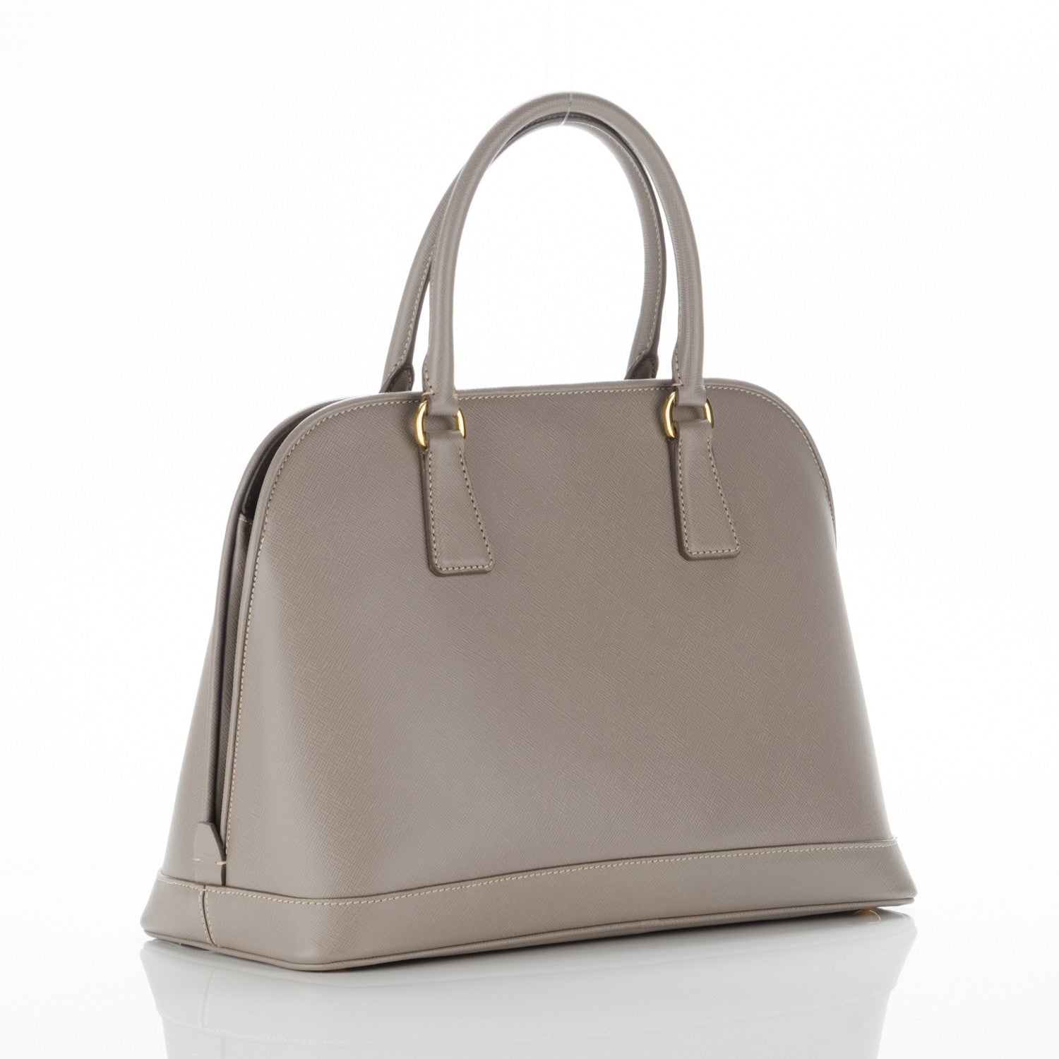Prada Saffiano Lux Open Promenade Tote Argilla 3 of 7