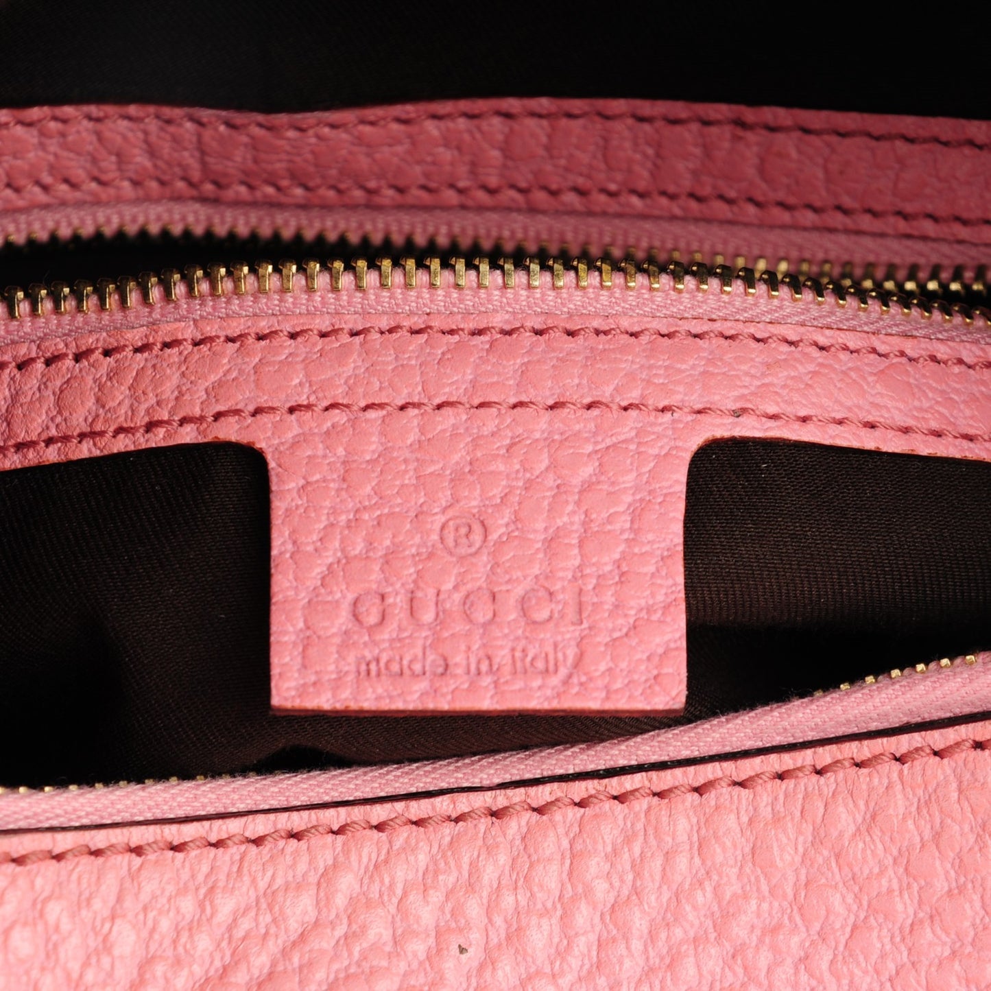 Calfskin Bamboo Top Handle Bag Pink