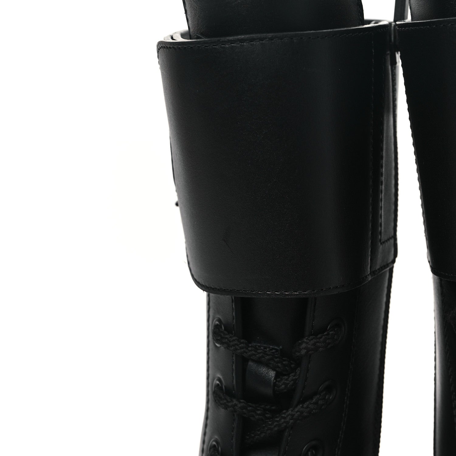 Christian Dior Calfskin Diorquake 25mm Combat Boots 37.5 Black 8 of 8