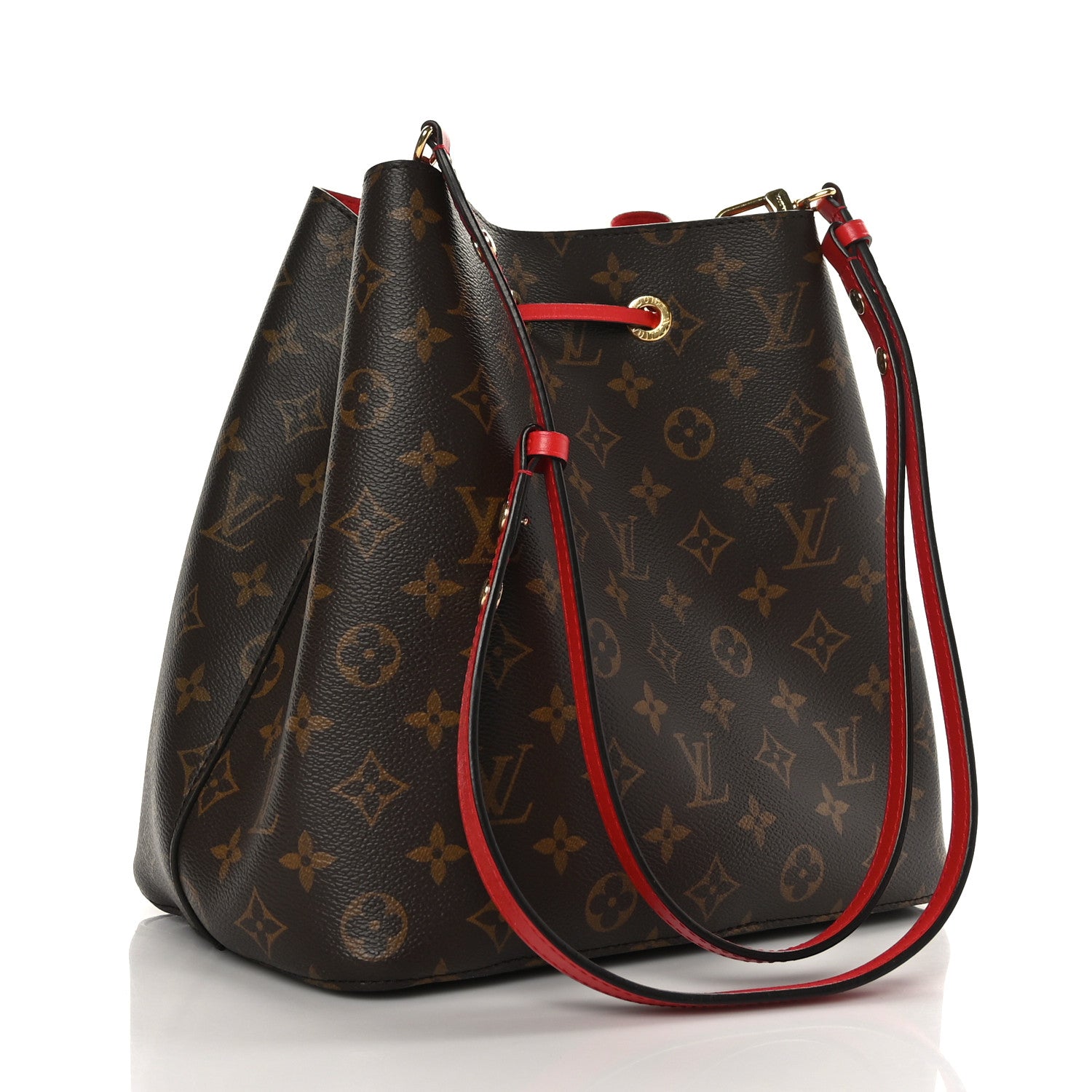 Louis Vuitton Monogram Neonoe MM Coquelicot 3 of 10