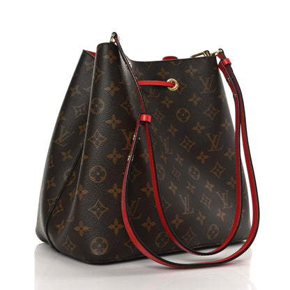 Louis Vuitton Monogram Neonoe MM Coquelicot 3 of 10
