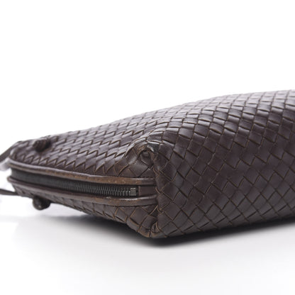 Bottega Veneta Nappa Intrecciato Nodini Crossbody Messenger Ebano 11 of 12
