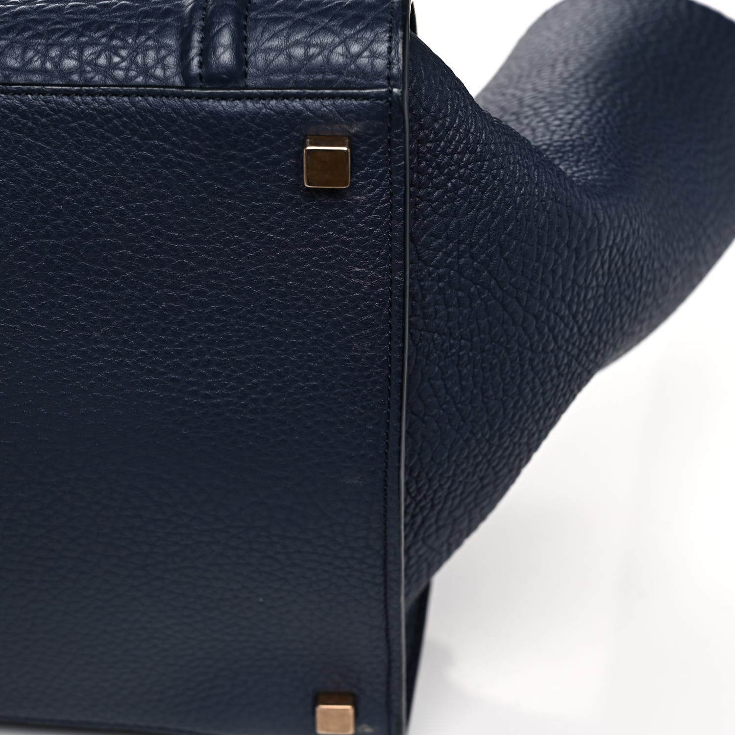 Celine Bullhide Calfskin Medium Phantom Luggage Navy Blue 13 of 14