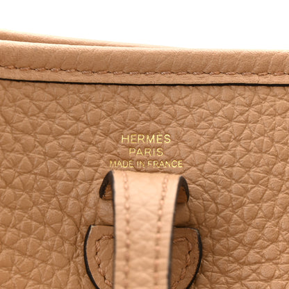 Hermes Taurillon Clemence Maxi Quadrille Evelyne TPM Chai Bleu Rouge H Bleu Saphir 6 of 11