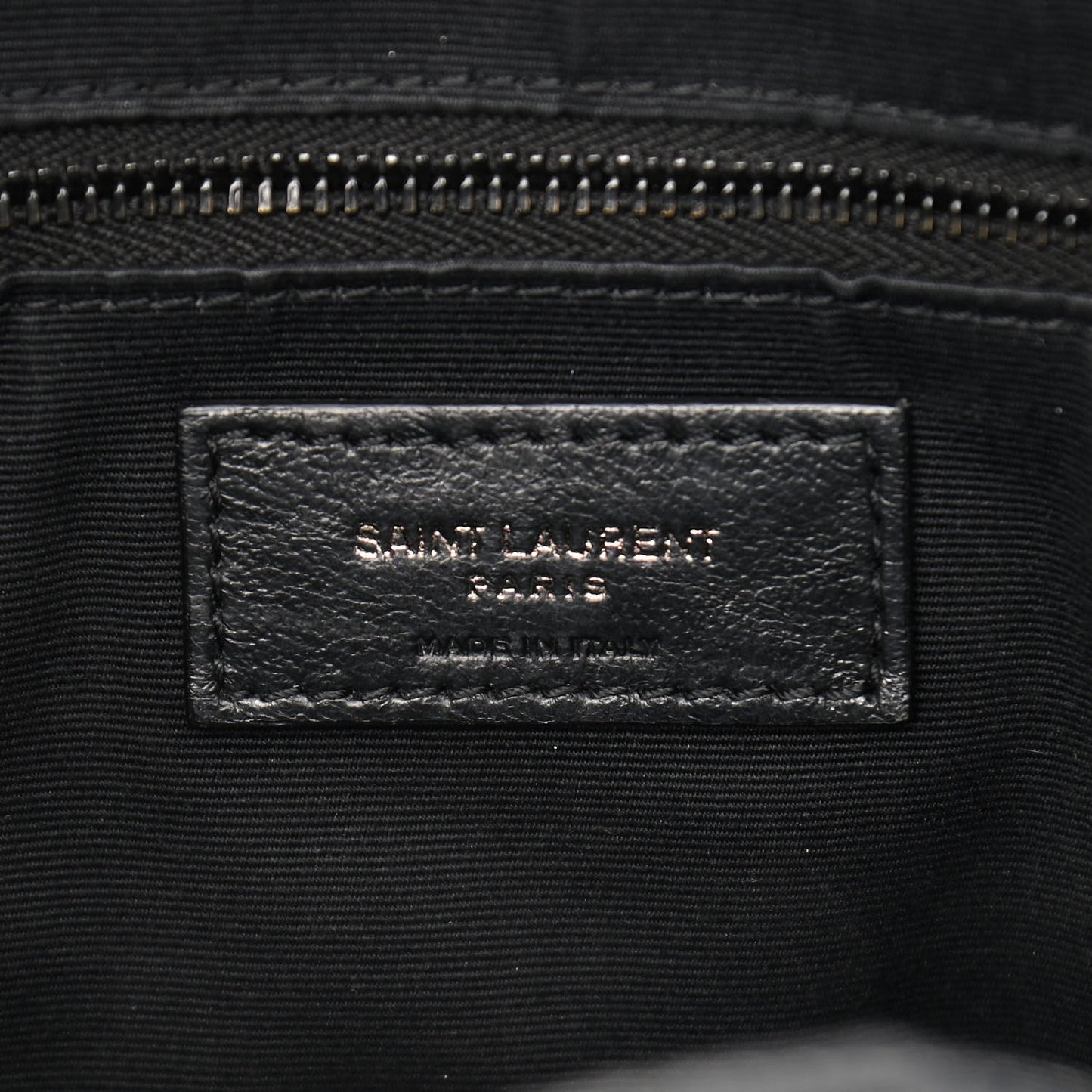 Calfskin Crocodile Embossed Monogram Medium Niki Shopping Bag Black