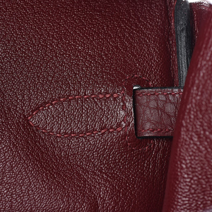 Hermes Fjord HAC Birkin 32 Rouge H 22 of 32
