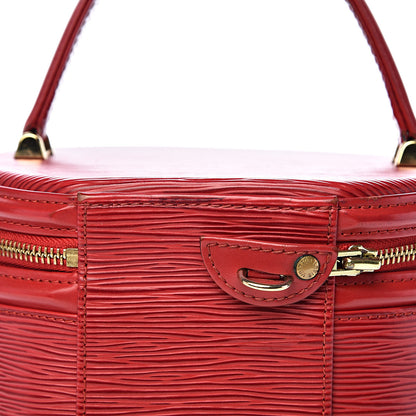 Louis Vuitton Epi Cannes Castillan Red 8 of 15