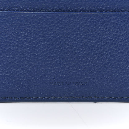 Burberry Grainy Calfskin Card Case Blue 7 of 7