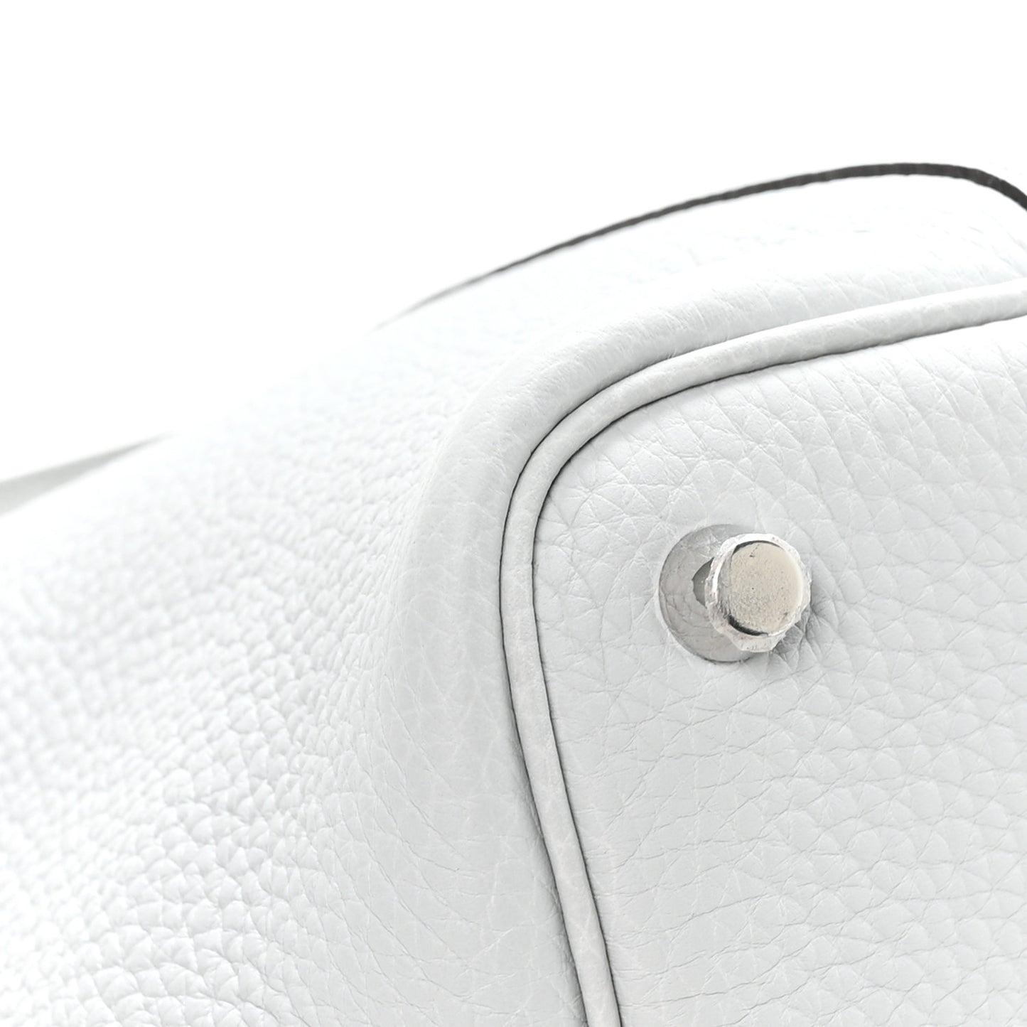 Taurillon Clemence Picotin Lock 18 PM Bleu Pale