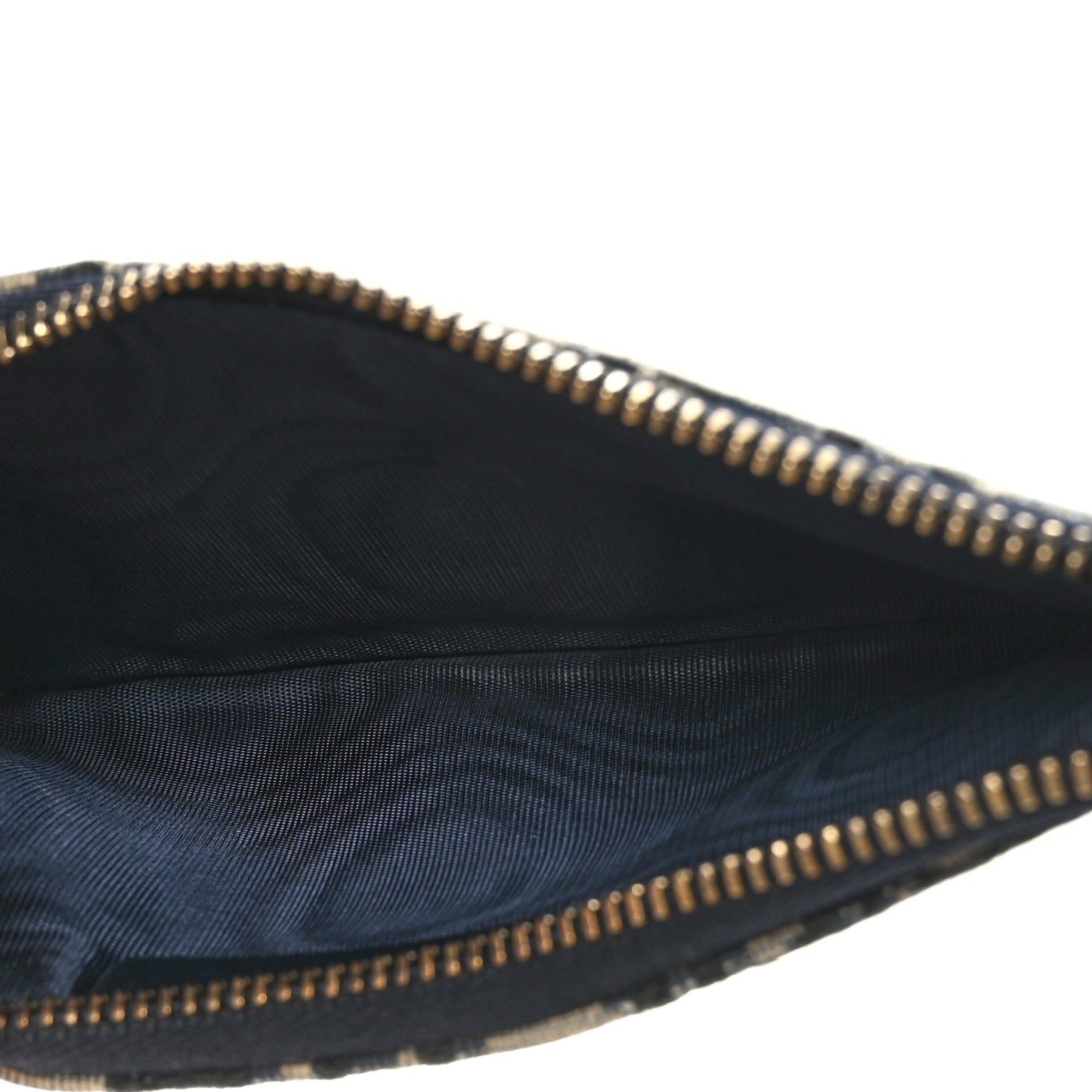 Oblique Dior Pouch Navy Blue