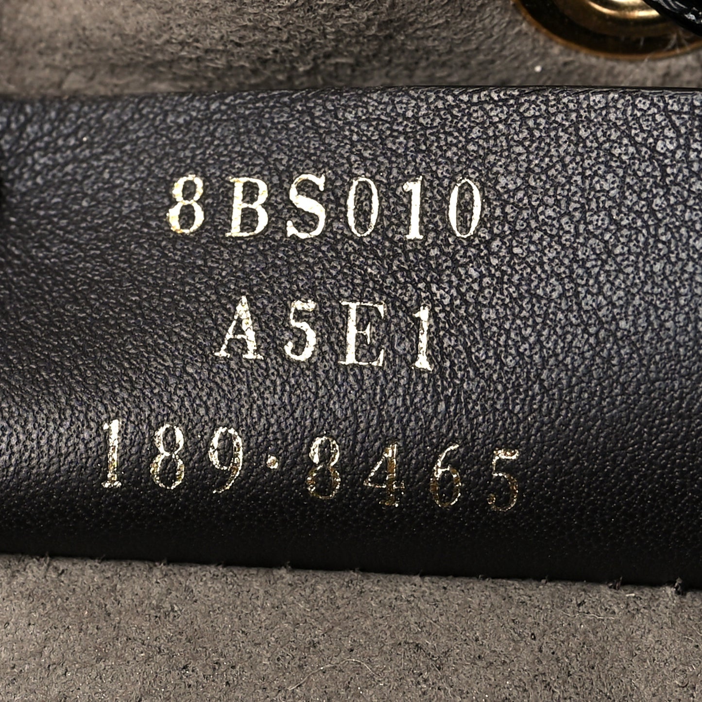Shearling F is Fendi Macro FF 1974 Diagonal Mini Mon Tresor Bucket Bag Light Rose Black