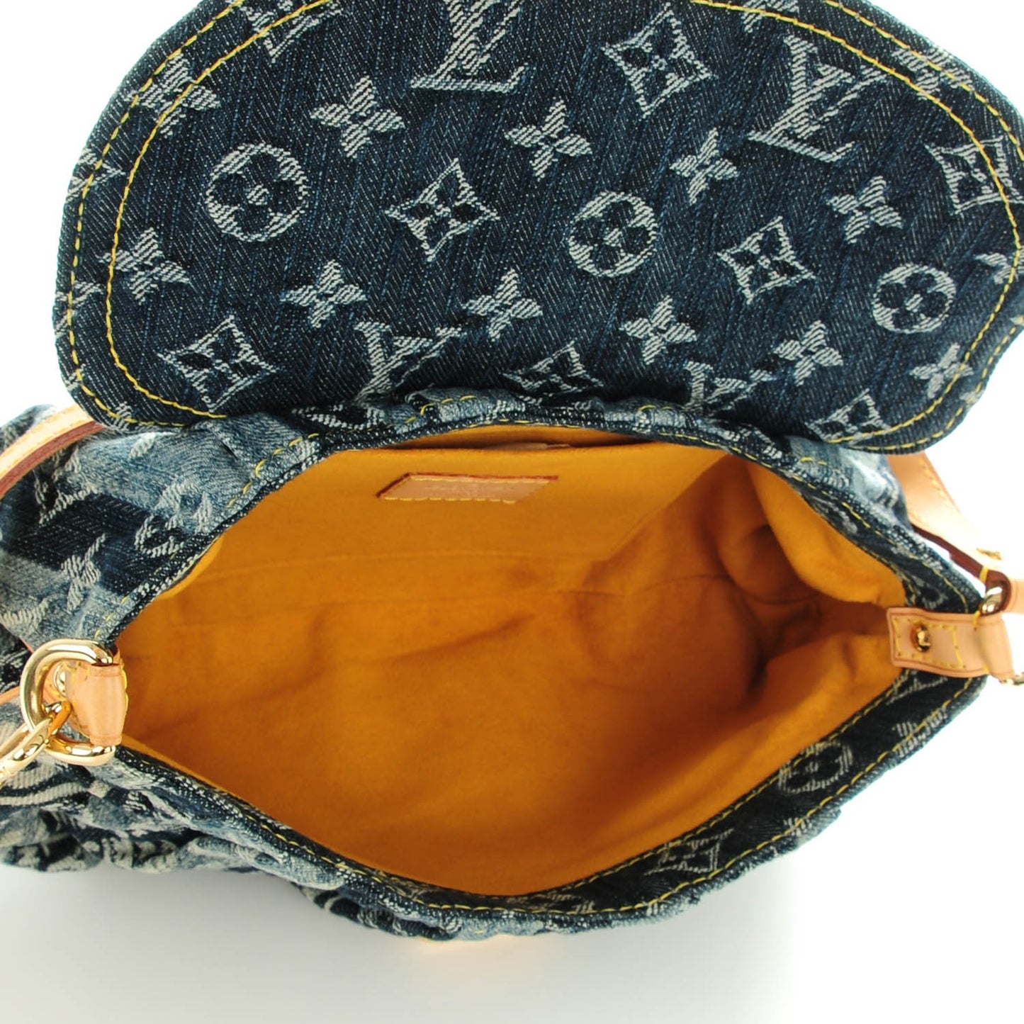 Denim Raye Mini Pleaty