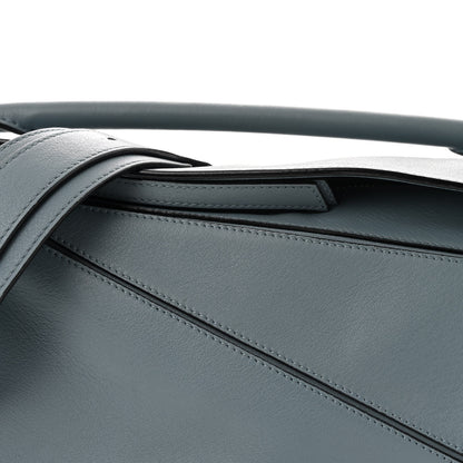 Loewe Calfskin Small Puzzle Bag Stone Blue 7 of 13